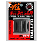Baller Centre Squeeze Ball Stretcher Night Black > Sex Toys For Men > Ball Stretchers