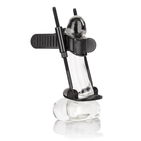 Penis Extender Professional Grade Adjustable Lengthening System with Silicone Strap and Removable Extender Rods SLEEVES