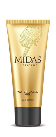 Midas Water Based Gel Lubricant 59 ml Tube Default Title Water Based Lube