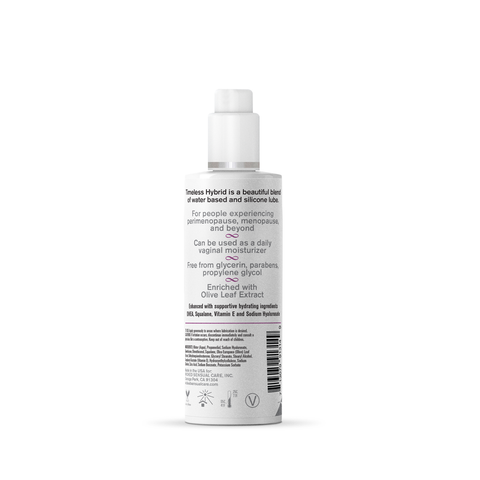 Wicked Simply Timeless Hybrid Lubricant 4 Ounce Bottle Hybrid Lube