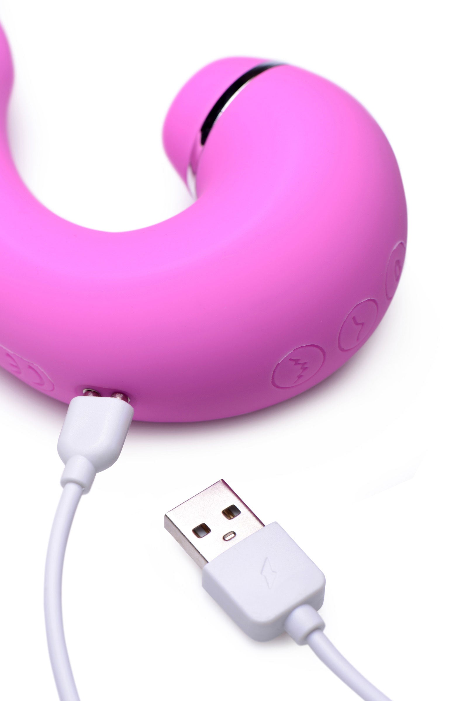 Inmi Shegasm 5 Star Tapping G-Spot Vibe with Suction Pink Vibrators