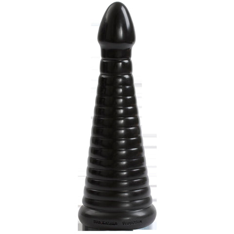 Intimidator Black 11 Inch Anal Toy for Intense Pleasure Dongs Big
