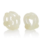 Island Rings Double Stacker Glow In The Dark Stretchy Cock Rings 0.75 Inch 2 Cm Duo > Cock Ring > Sets