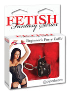 Fetish Fantasy Series Beginner Furry Cuffs Faux Fur Lining Soft Bondage Cuffs > Bondage Gear > Restraints