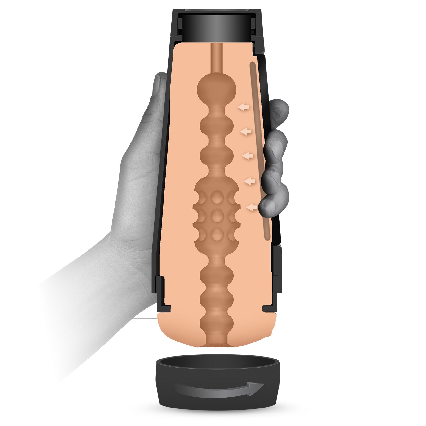 Sasha Grey Pussy Stroker - ULTRASKYN 8 Inch Masturbator Strokers - Celebrity