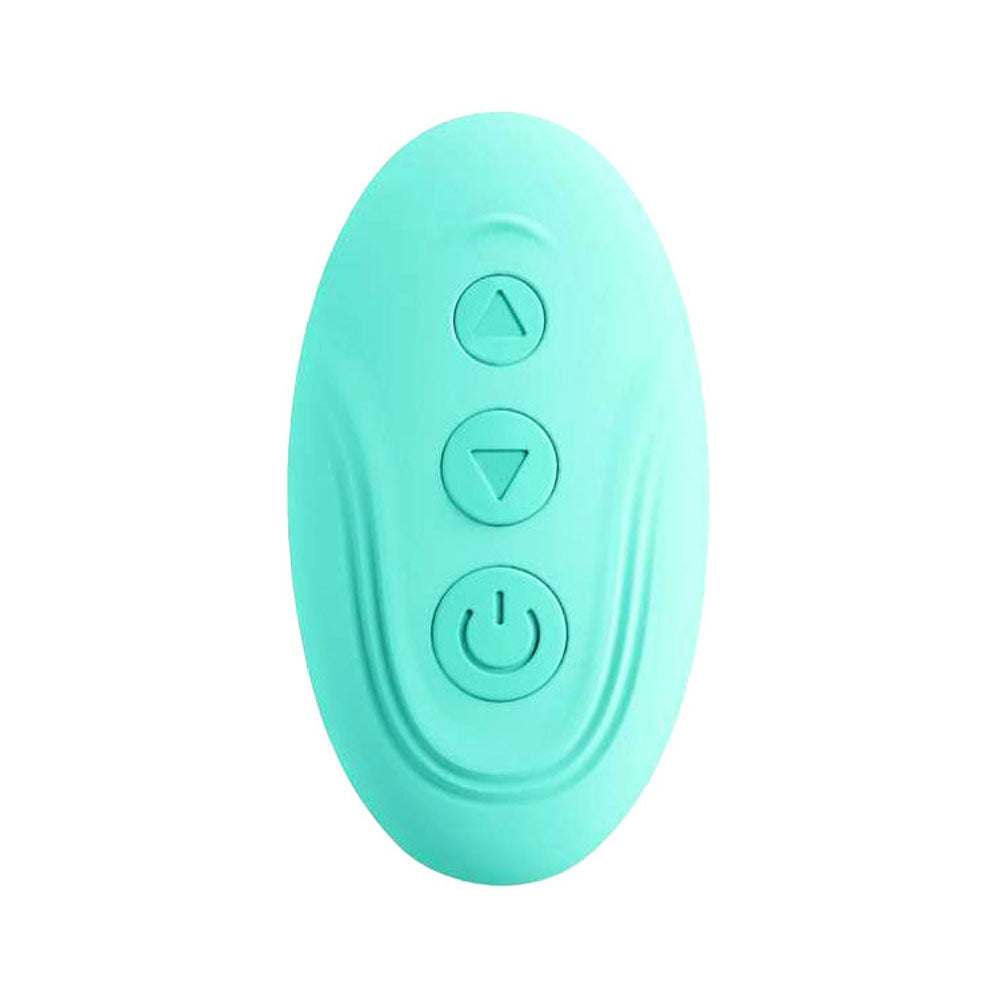 Adam & Eve The Wave Rider (Teal) – USB Rechargeable Remote-Controlled Triple Stimulating Grinder Pad STIMULATORS