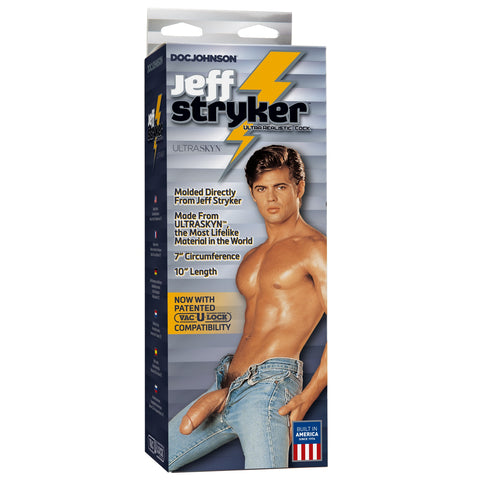 Jeff Stryker Ultraskyn Cock Vanilla 10 Inch Realistic Toy Dongs Celebrity