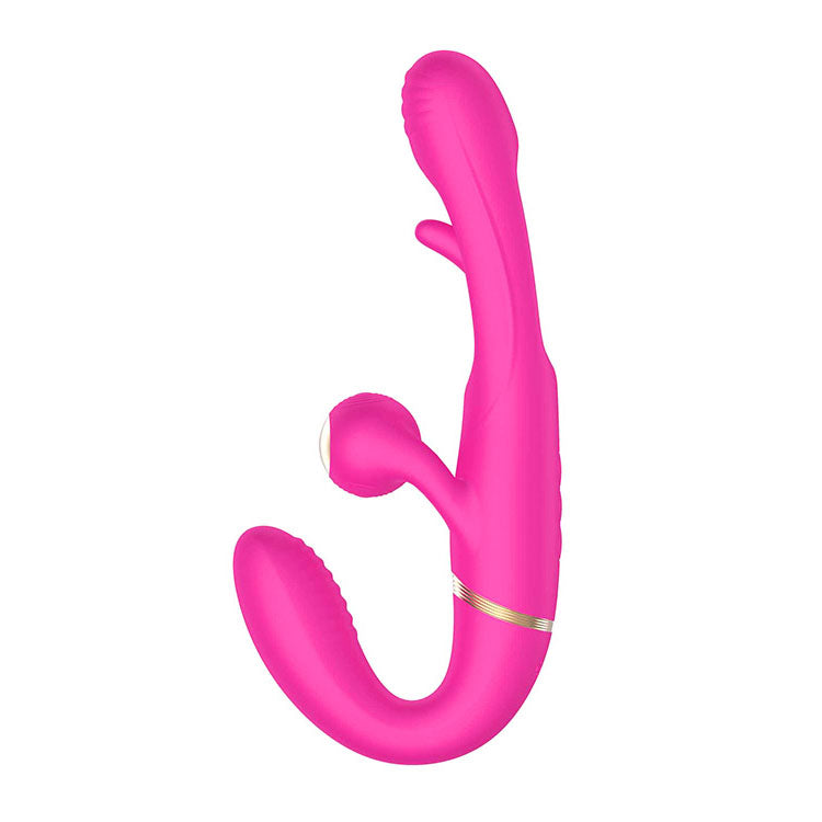 Adam & Eve Orgaz-Ohh-Matic USB Rechargeable Strapless Strap-On with Remote (23.5 cm) > Dildos > Strapless Strap Ons Main image