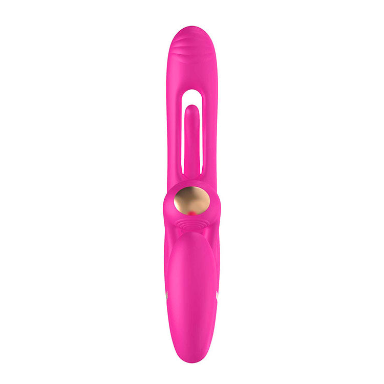 Adam & Eve Orgaz-Ohh-Matic USB Rechargeable Strapless Strap-On with Remote (23.5 cm) Secondary image