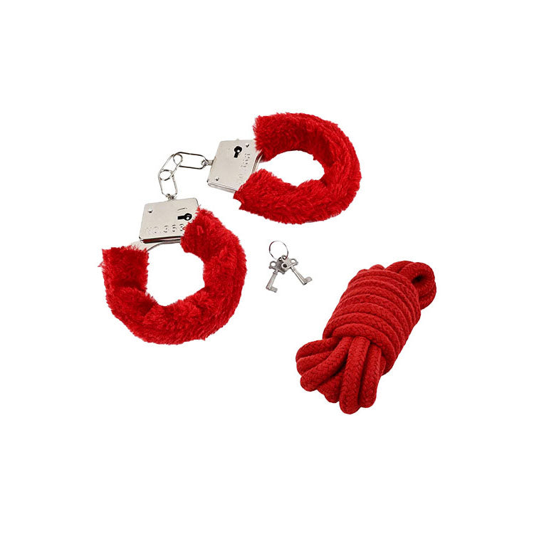 Adam & Eve Deluxe Red Hot Sex Kit – 13-Piece Couples Kit > Sex Toys > Sex Kits