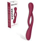 Adam & Eve Infinity – USB Rechargeable Bendable Vibrator Red > Vibrators > Unconventional
