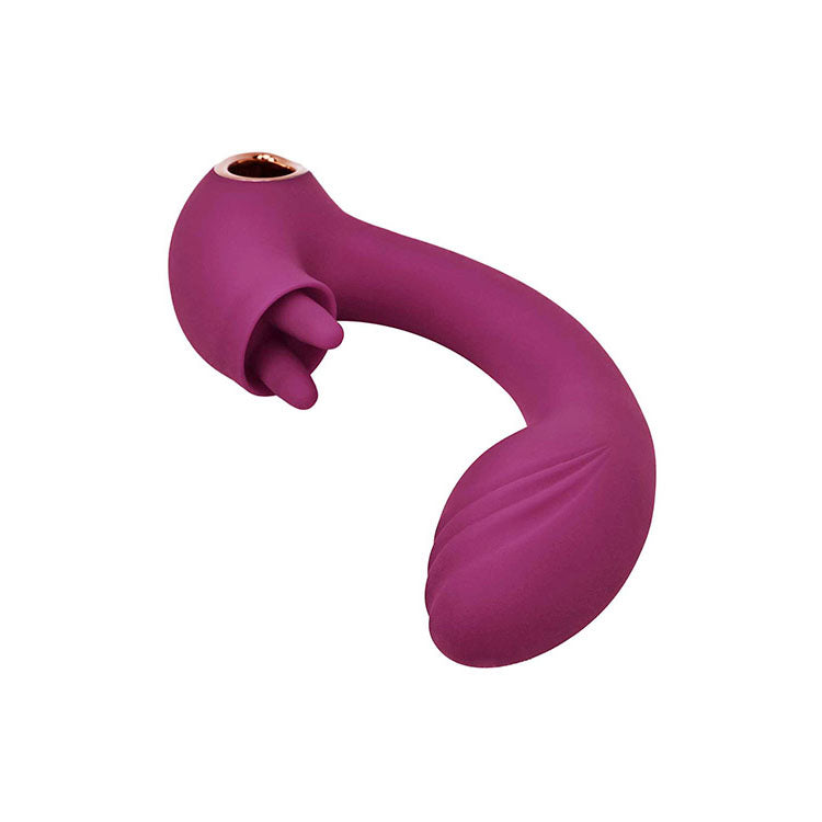 Adam & Eve Rose Gold Clit Tickler (Rose Gold) – USB Rechargeable Rabbit Vibrator 22 cm > Vibrators > Ladies > Rabbit