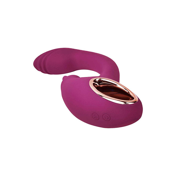 Adam & Eve Rose Gold Clit Tickler (Rose Gold) – USB Rechargeable Rabbit Vibrator 22 cm > Vibrators > Ladies > Rabbit