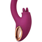 Adam & Eve Rose Gold Clit Tickler (Rose Gold) – USB Rechargeable Rabbit Vibrator 22 cm > Vibrators > Ladies > Rabbit