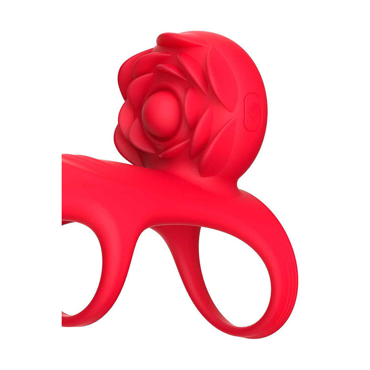 Adam & Eve Vibrating Rose Couples Cage – USB Rechargeable Penis Cage with Remote > Sex Toys > Couples Toys