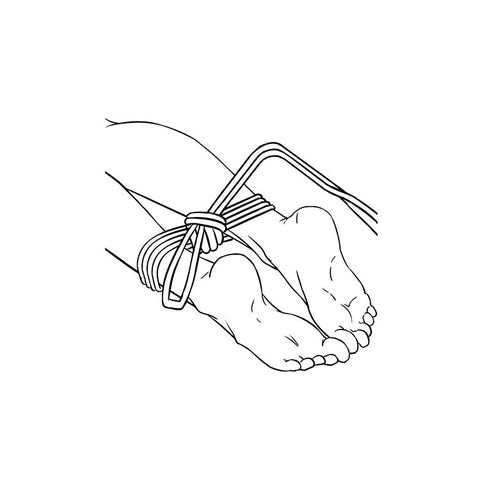 Adam & Eve Bondage Rope 3 Metre Length – Soft Touch Bondage Rope Rope