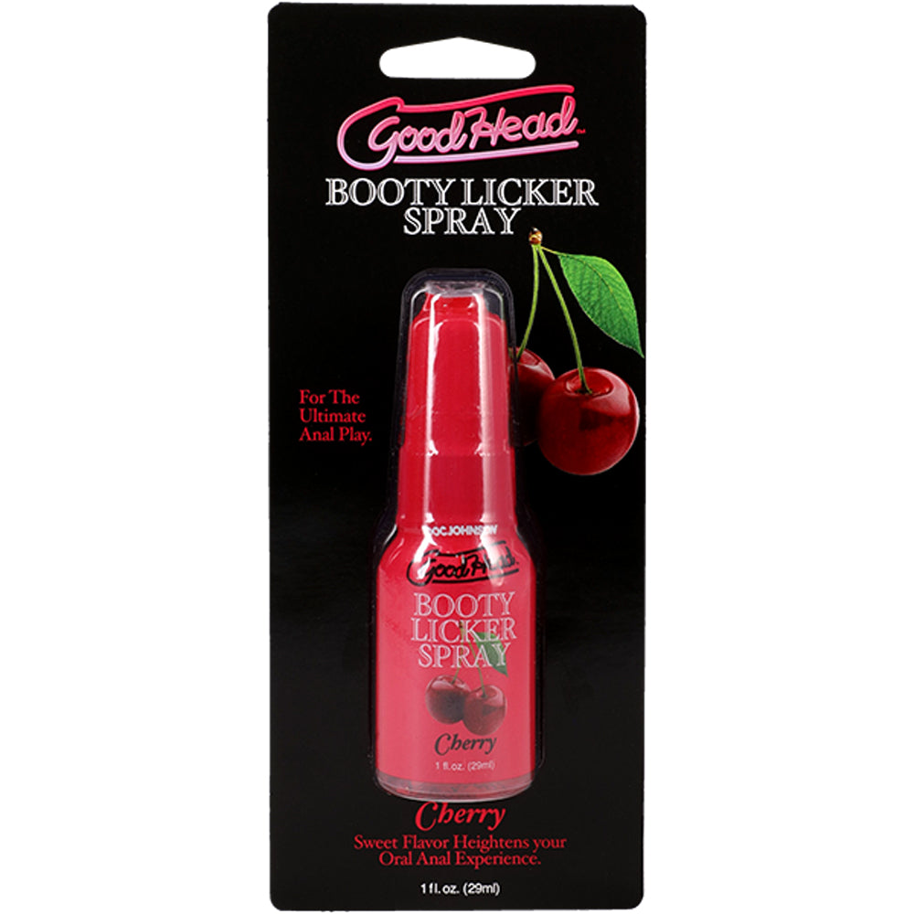 GoodHead Booty Licker Spray Cherry 29ml - Tasty Flavored Pleasure Default Title > Lube > Oral Gels & Sprays