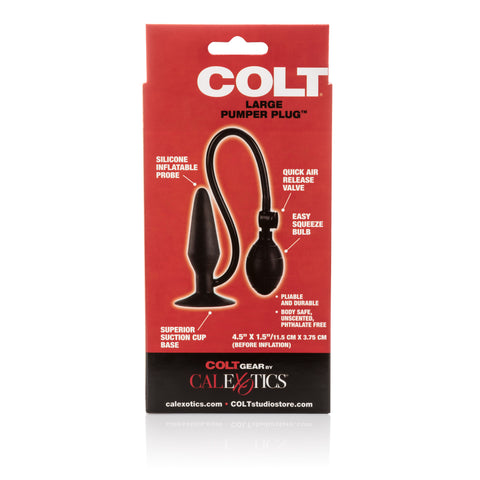 Colt Large Pumper Plug – Inflatable Silicone Anal Plug > Anal Range > Tunnel and Stretchers