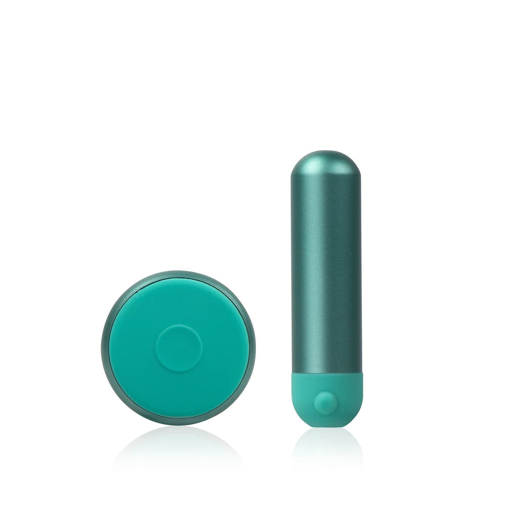 JimmyJane Mini Chroma™ - High-Performance Bullet with Remote - Teal