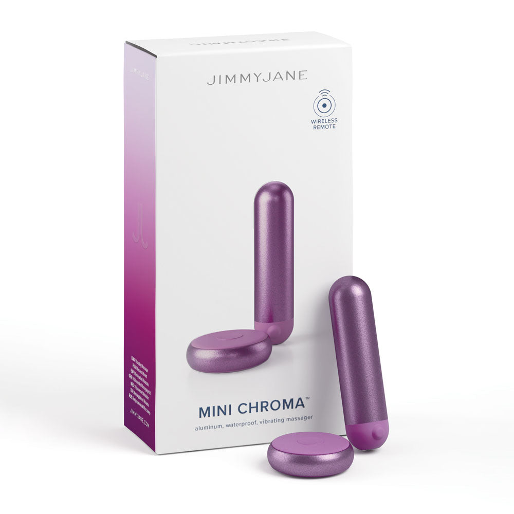 JimmyJane Mini Chroma™ - High-Performance Bullet with Remote - Blush Purple