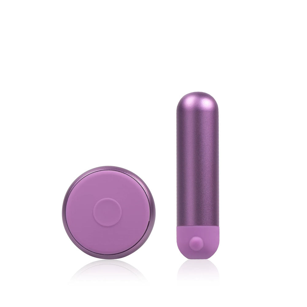 JimmyJane Mini Chroma™ - High-Performance Bullet with Remote - Blush Purple