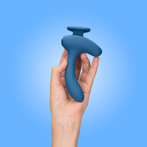 JimmyJane Solis Kyrios Blue Prostate Massager with Remote 5.5 inches Prostate Tools