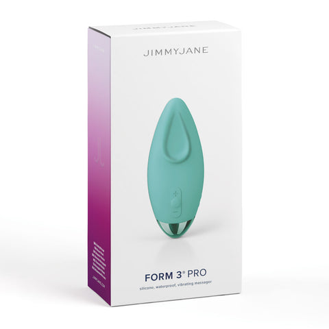 JimmyJane Form 3 PRO - Teal Vibrator 4 In. Long STIMULATORS