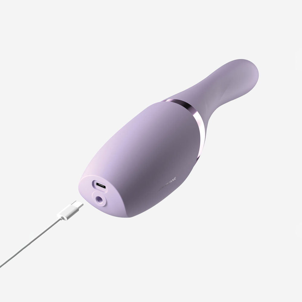 JimmyJane Hello Bang 27 cm USB Rechargeable Warming and Thrusting Vibrator DONGS Thrusting