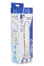 JOCK C-Thru 8 Inch Clear No Balls Dildo > Dildos > Realistic Dildos