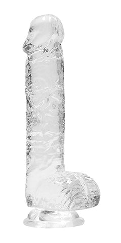 RealRock 6 Inch Transparent Crystal Clear Dildo – Realistic Body-Safe Dildo > Dildos > Realistic Dildos