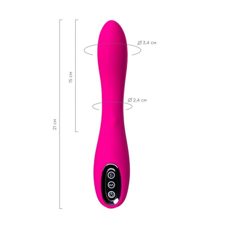 JOS Beadsy Rolling Bead Vibrator Hot Pink 10 Modes Secondary image