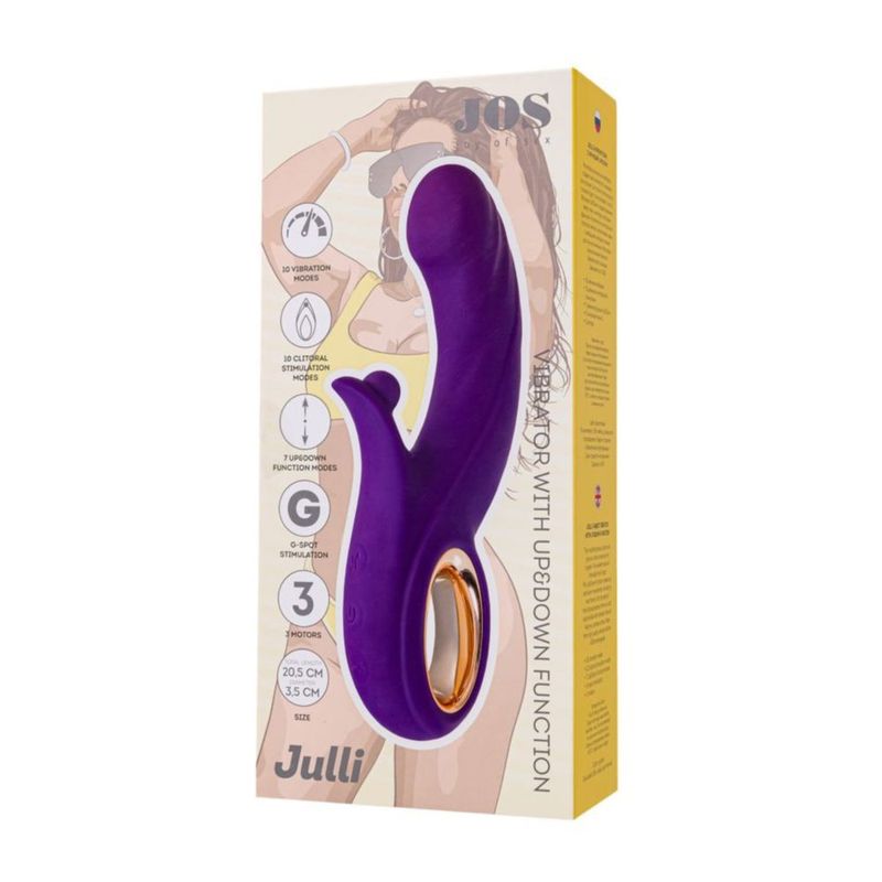 JOS Julli Roller Vibrator with 10 Vibration Modes Secondary image