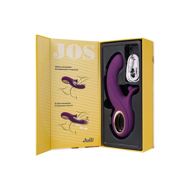 JOS Julli Roller Vibrator with 10 Vibration Modes VIBRATORS-RABBIT-MULTI