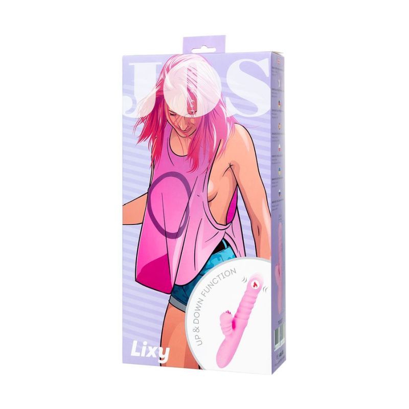 JOS Lixy Heating and Rotating Petal Tickler 7 Inch > Vibrators > Ladies > Rabbit Multi