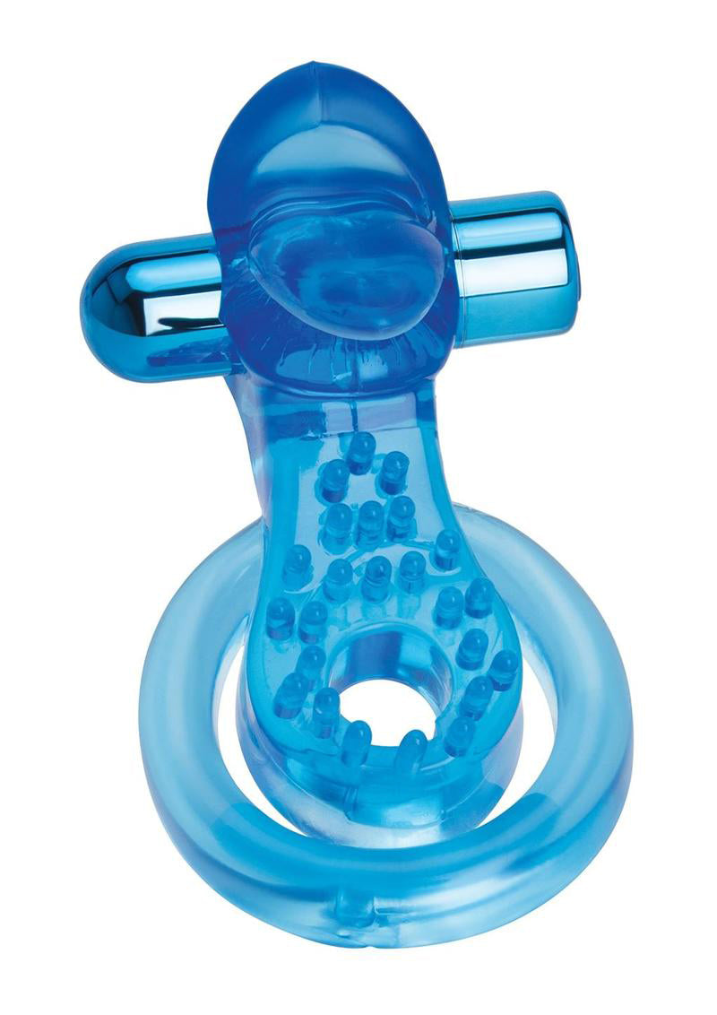 Bodywand Duo Ring with Clit Tickler > Cock Ring > Vibrating