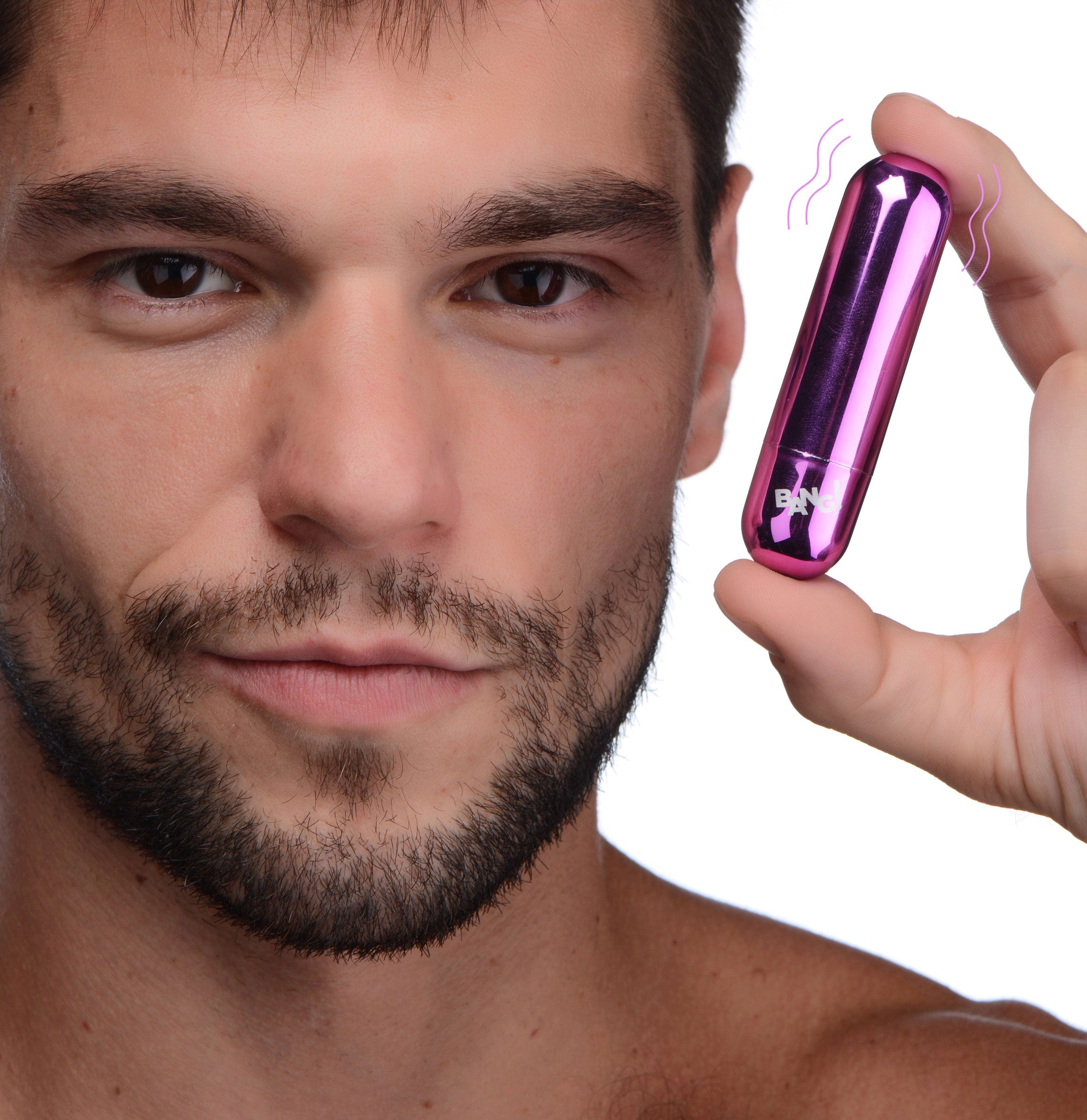 Bang 10X Vibrating Metallic Bullet Purple > Vibrators > Mini Vibrators