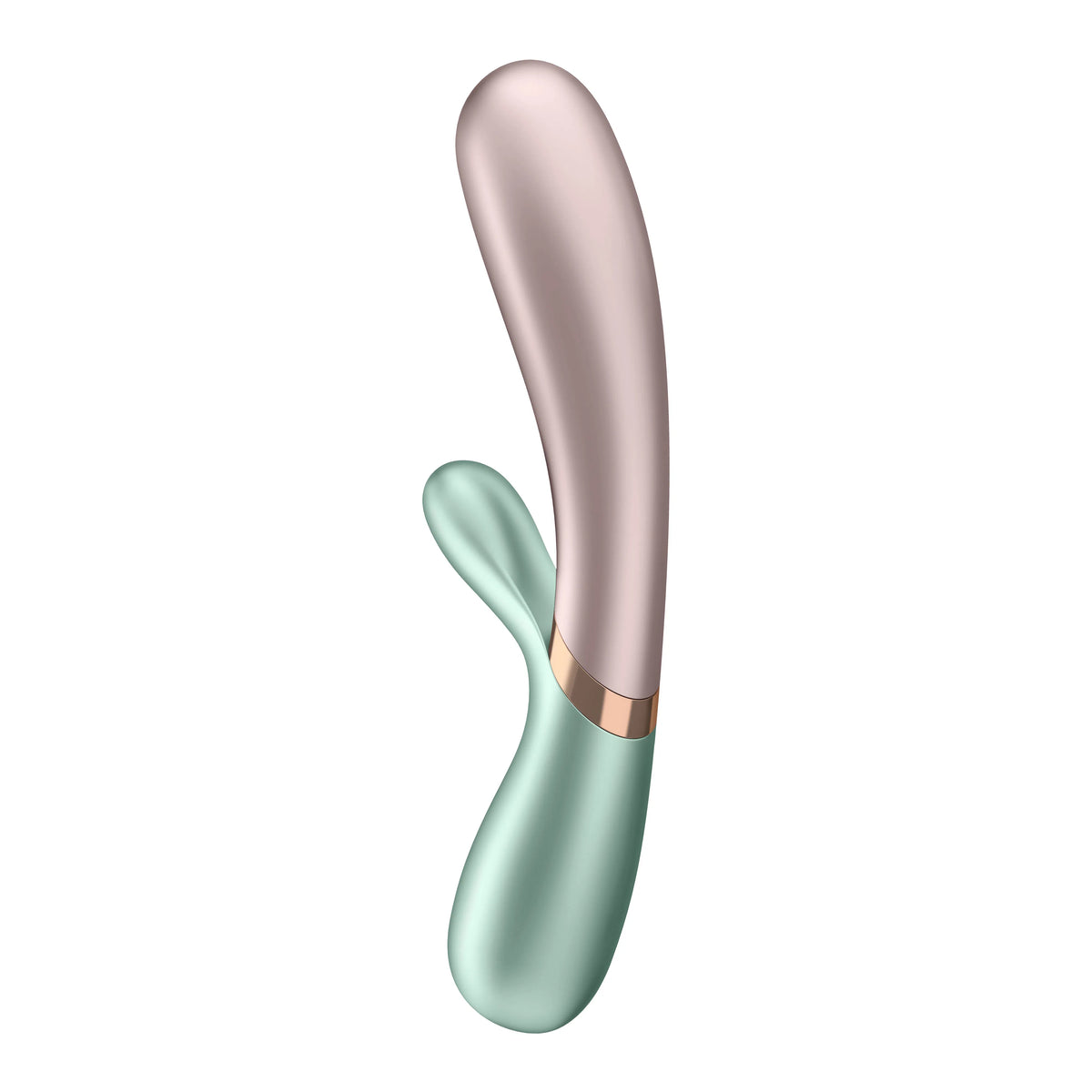 Satisfyer Hot Lover Warming Dual-Stim Vibrator Green