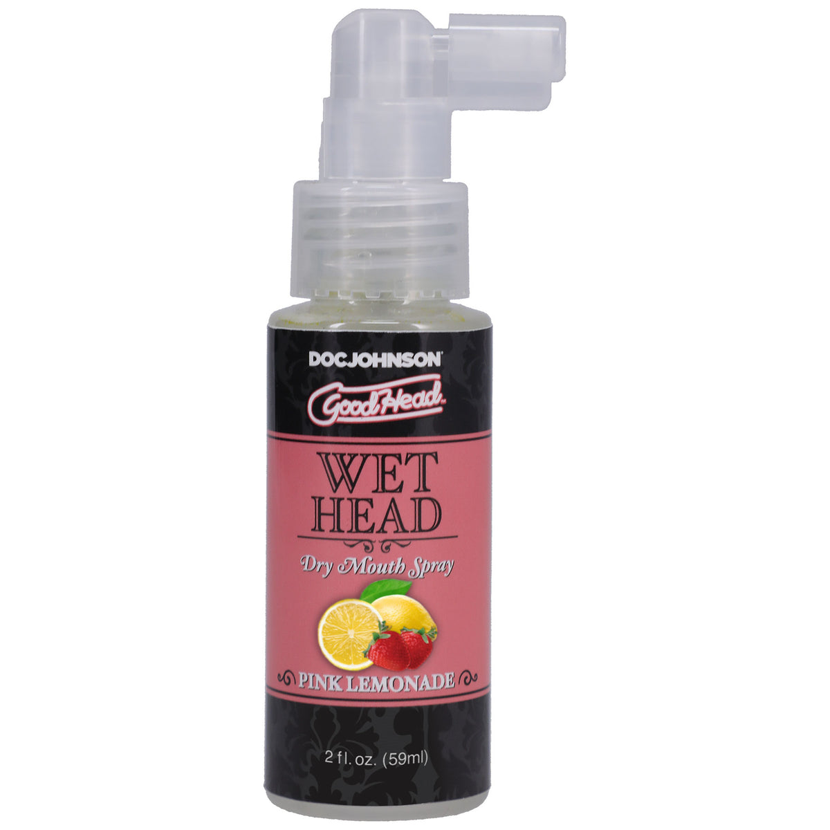Goodhead Wet Head Dry Mouth Spray Pink Lemonade 2 Fl Oz (59ml) Default Title > Lube > Oral Gels & Sprays