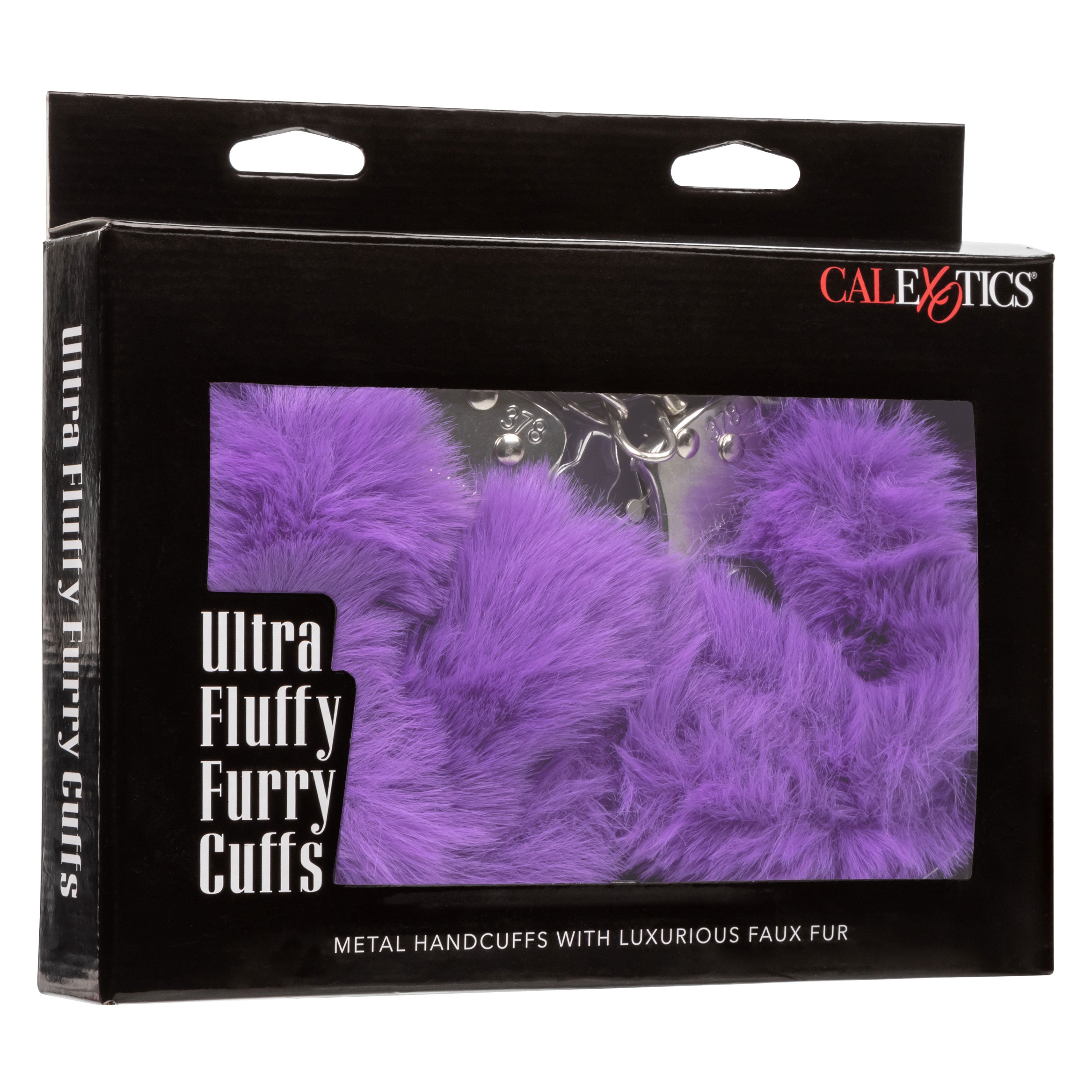 Ultra Fluffy Purple Furry Handcuffs For Couples Play > Bondage Gear > Handcuffs