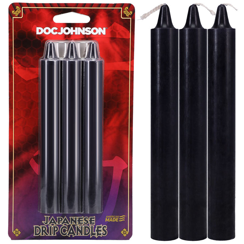 Japanese Drip Candles 3 Pack – Body-Safe Temperature Play Wax Candles > Candles > Drip
