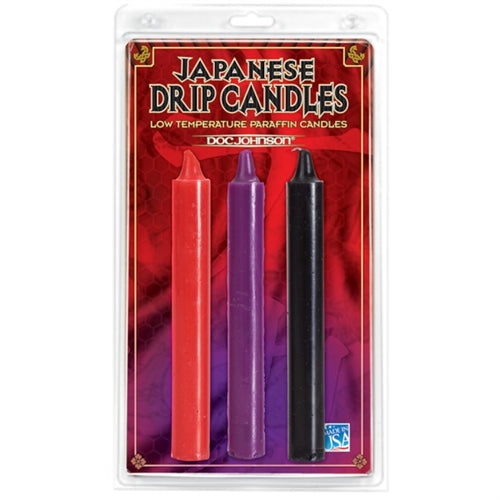 Japanese Drip Candles Set of 3 Secondary image