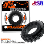 Plushy Single Ring (Black Mica) – Cushy Flexible Cock Ring > Cock Ring > Single