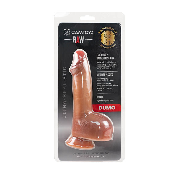 Camtoyz Raw Ultra Realistic Dumo (Brown) – 15cm Insertable Realistic Dildo > Dildos > Realistic Dildos