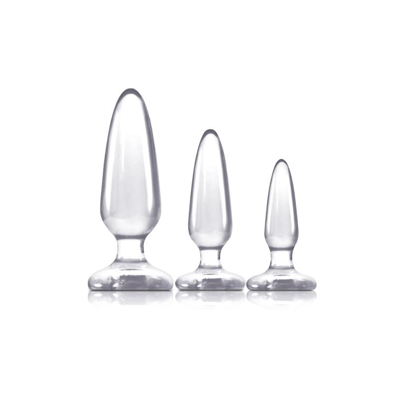 Jelly Rancher Trainer Kit – Set of 3 Flexible Butt Plugs with Suction Cups > Anal Range > Butt Plug Kits Main image