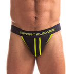 Jersey Jock Black and Green Large > Clothes > Jockstraps