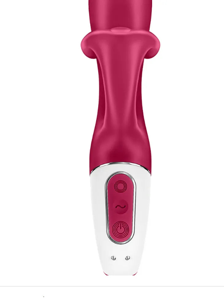Satisfyer Embrace Me Rabbit Vibrator – Waterproof Dual Motor Silicone Design > Vibrators > Ladies > Rabbit