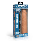 Jock Enhancers 1.5 Inch Vibrating Penis Extension Sleeve with Remote - Medium > Sex Toys For Men > Penis Sleeves