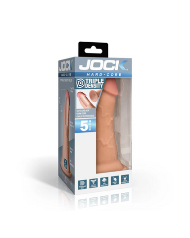Jock Hard-Core 5 Inch Triple Density Dildo Dongs Realistic