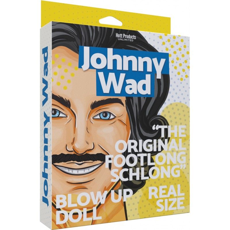 Johnny Wad Inflatable Doll With 9 Inch Penis Secondary image