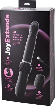 Joy Extanda Thrusting Compact Vibrator – Rechargeable Motion Sex Machine > Dildos > Thrusting Dildos Main image